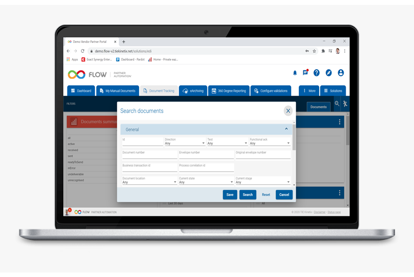screenshot of FLOW Partner Automation